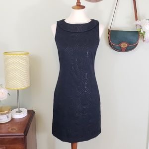 Target Limited Edition Black Collared Sheath Dress
